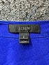 J.Crew 100% Silk Blue Long Sleeve Silk Top Size 2 - photo 7