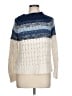 Chaps Color Block Blue Pullover Sweater Size L - photo 1