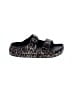 M&S Animal Print Black Brown Sandals Size UK 4 / US 6 - photo 1