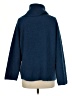 Point Sur Solid Blue Turtleneck Sweater Size M - photo 2
