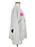Lisa Todd 100% Cashmere Polka Dots Gray Cashmere Pullover Sweater Size M - photo 4