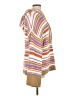 Rebecca Taylor 100% Cotton Stripes Tan Pullover Sweater Size L - photo 4