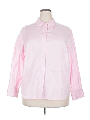 Rafaella 3/4 Sleeve Button-Down Shirt (view 1)