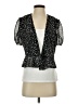 ALLSAINTS 100% Polyester Black Short Sleeve Blouse Size 2 - photo 1