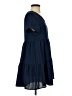 Unbranded Solid Blue Casual Dress Size S - photo 4