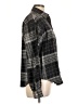 Mexico 100% Cotton Plaid Black Long Sleeve Button-Down Shirt Size L - photo 4