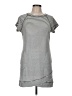 Ideology Stripes Gray Casual Dress Size M - photo 1