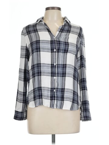 Velvet Heart Long Sleeve Button-Down Shirt (view 1)