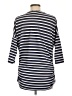 rue21 Stripes Blue 3/4 Sleeve Top Size L - photo 2