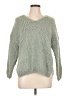 Altar'd State Solid Green Pullover Sweater Size L (estimated) - photo 1