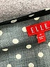 Elle 100% Rayon Polka Dots Black Casual Dress Size M - photo 7
