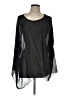 SOFIA Black Long Sleeve Blouse Size L (estimated) - photo 1