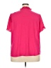 Tahari 100% Polyester Pink Short Sleeve Blouse Size 2X - photo 2