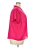 Tahari 100% Polyester Pink Short Sleeve Blouse Size 2X - photo 4