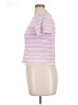 Assorted Brands Stripes Pink Short Sleeve Turtleneck Size XL - photo 5