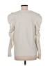Ann Taylor LOFT Ivory Long Sleeve Blouse Size L - photo 2