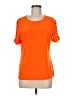 MICHAEL Michael Kors Orange Short Sleeve Top Size M - photo 1