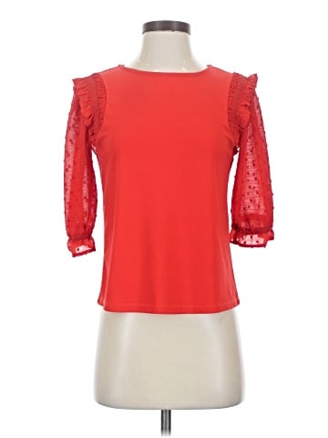 CeCe 3/4 Sleeve Top (view 1)