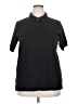 Roaman's Black Short Sleeve Top Size 18 - photo 1