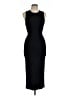 Toccin Solid Black Cocktail Dress Size L - photo 1