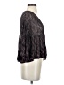 Nine West 100% Rayon Black 3/4 Sleeve Blouse Size S (petite) - photo 4