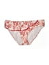 Antonio Melani Print Red Swimsuit Bottoms Size M - photo 1