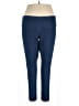 Natural Reflections Solid Blue Active Pants Size XL - photo 1