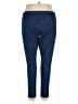 Natural Reflections Solid Blue Active Pants Size XL - photo 2