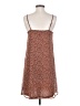Mudd 100% Polyester Animal Print Brown Casual Dress Size S - photo 2