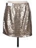 Gap Outlet 100% Recycled Polyester Metallic Silver Formal Skirt Size 4 - photo 2