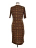 Lularoe Print Brown Casual Dress Size M - photo 2