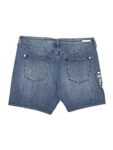 Pilcro and the Letterpress Denim Shorts (view 2)