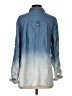 Holding Horses 100% Lyocell Blue Long Sleeve Button-Down Shirt Size 4 - photo 2