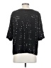 Clara Sun Woo Black 3/4 Sleeve Top Size S - photo 2