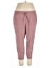 Old Navy 100% Rayon Hearts Red Casual Pants Size XL - photo 1
