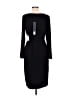 Halston Heritage Solid Black Cocktail Dress Size 6 - photo 2