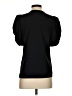 A.L.C. Solid Black Short Sleeve Top Size S - photo 2