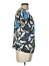 Nic + Zoe Print Blue Pullover Sweater Size L (petite) - photo 4
