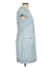 Hermoza Tweed Blue Casual Dress Size L - photo 4