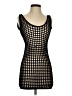 Solid & Striped Houndstooth Black Cocktail Dress Size S - photo 1
