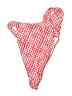 Unbranded Houndstooth Red Swimsuit Top Size XL - photo 2