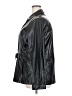 Lane Bryant 100% Polyester Black Faux Leather Jacket Size 20 - photo 5