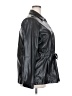 Lane Bryant 100% Polyester Black Faux Leather Jacket Size 20 - photo 4