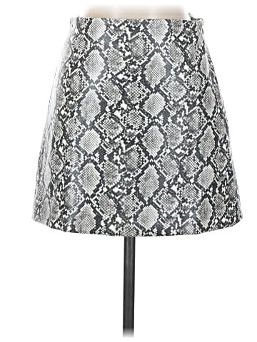 H&M Faux Leather Skirt (view 1)
