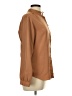 Liz Claiborne 100% Polyester Brown Long Sleeve Blouse Size 10 - photo 4