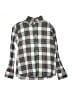 Crewcuts Plaid Green Long Sleeve Button-Down Shirt Size 14 - photo 1