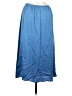Assorted Brands Solid Blue Casual Skirt Size M (estimated) - photo 2