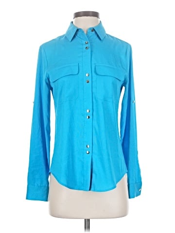 Ivanka Trump Long Sleeve Blouse (view 1)