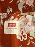Levi's Floral Red Short Sleeve Blouse Size L - photo 6