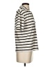 USISI Stripes Ivory Short Sleeve Blouse Size XS - photo 4
